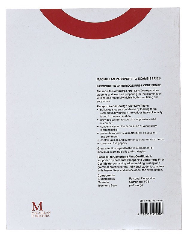 Passport to Cambridge First Certificate - Dainty, Peter - Tietokirjat ja oppaat - 10105481293 - 1