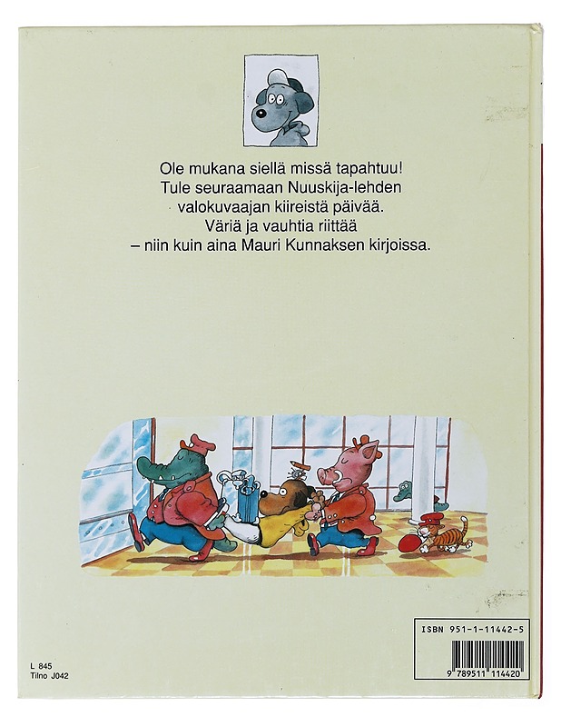 Etusivun juttu, eli, Kuinka sanomalehti syntyy - Kunnas, Mauri - Lastenkirjat - 10105481310 - 1