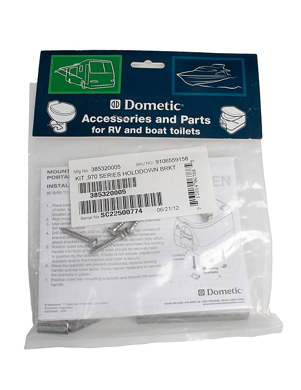 DOMETIC 970 Series kiinnityssarja - Muut urheiluvälineet ja vapaa-aika - 10105481356 - 0