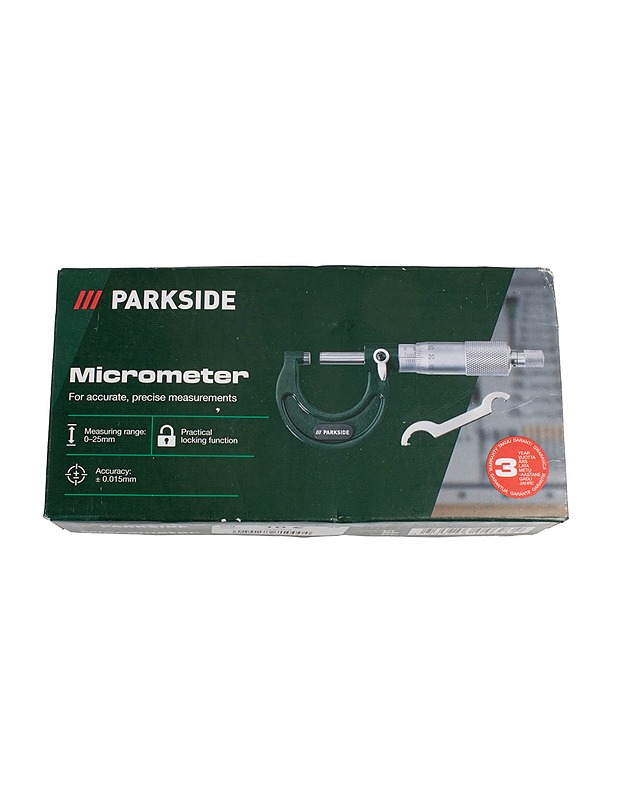 PARKSIDE Mikrometriruuvi - Rakennustarvikkeet - 10105481382 - 0