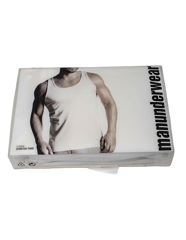 MANUNDERWEAR aluspaita 2 kpl, 3XL - Alusvaatteet - 10105481394 - 0