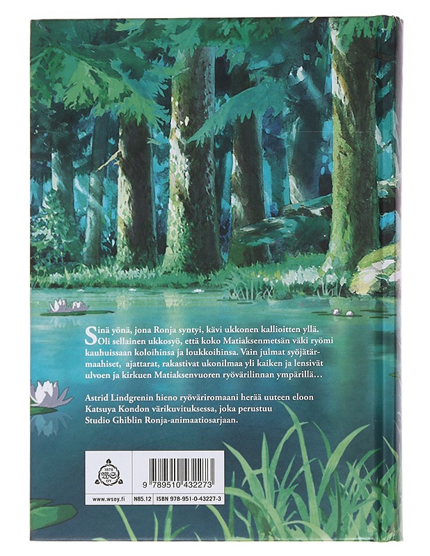 Ronja, ryövärintytär - Lindgren, Astrid - Lastenkirjat - 10105481410 - 1