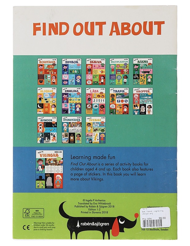 Find Out About Vikings - Lastenkirjat - 10105481425 - 1