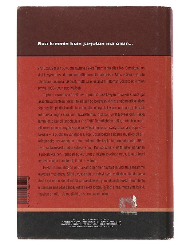 Topi Sorsakoski : Kulkukoira - Reijo Ikävalko - Elämäkerrat ja muistelmat - 10105481426 - 1