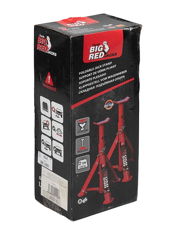 TORIN Big Red autopukkipari - Rakennustarvikkeet - 10105481439 - 0