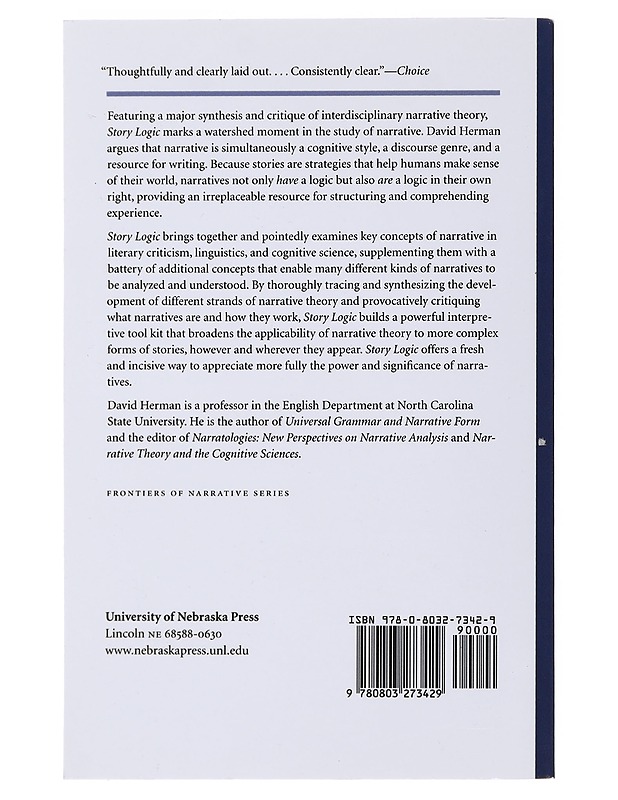 Story logic : problems and possibilities of narrative - David Herman - Tietokirjat ja oppaat - 10105481481 - 1