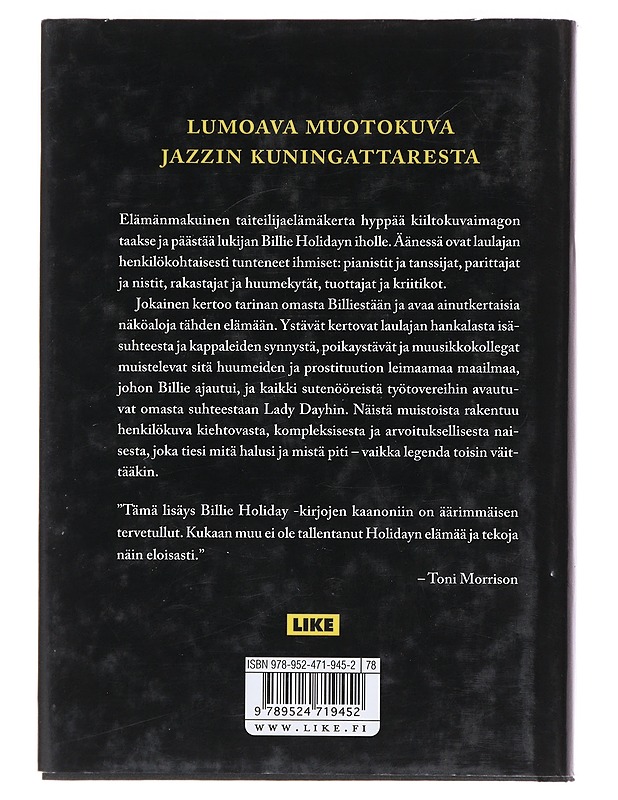 Billie Holiday : muistoja jazzin kuningattaresta - Blackburn, Julia - Musiikki- ja elokuvakirjat - 10105481643 - 1