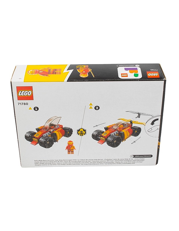 LEGO 71780 Ninjago: Kai's Ninja Race Car EVO rakennussarja - Lasten lelut - 10105481648 - 1