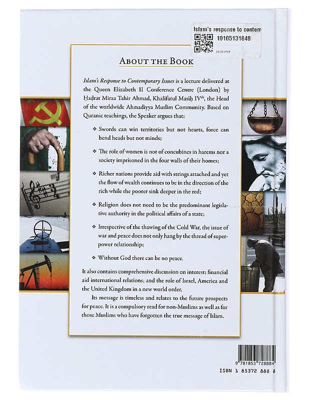 Islam's response to contemporary issues - Ahmad, Tahir - Tietokirjat - 10105481656 - 1
