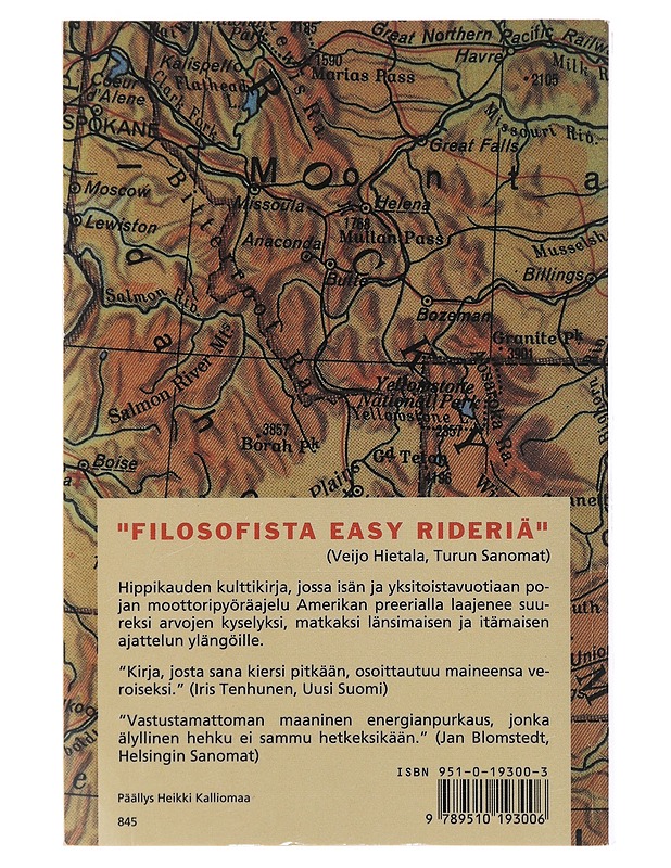 Zen ja moottoripyörän kunnossapito - Pirsig, Robert M. - Romaanit ja novellit - 10105481673 - 1