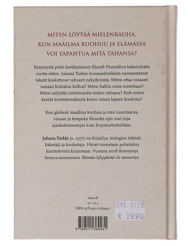 Mielen tyyneydestä - Plutarkhos - Tietokirjat ja oppaat - 10105481691 - 1