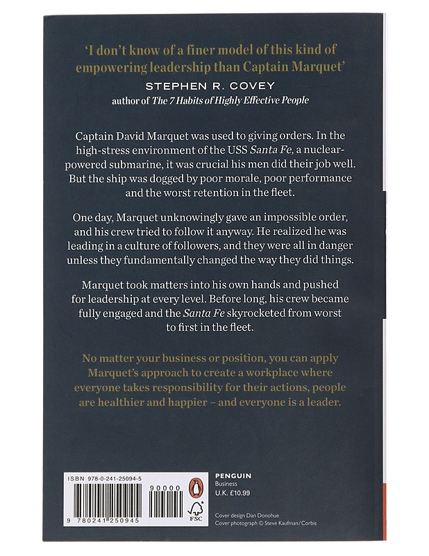 Turn the ship around! : a true story of turning followers into leaders - L. David Marquet - Romaanit ja novellit - 10105481692 - 1