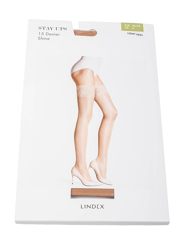 LINDEX Stay Ups - sukat, 36/38  - Alusvaatteet - 10105481730 - 0