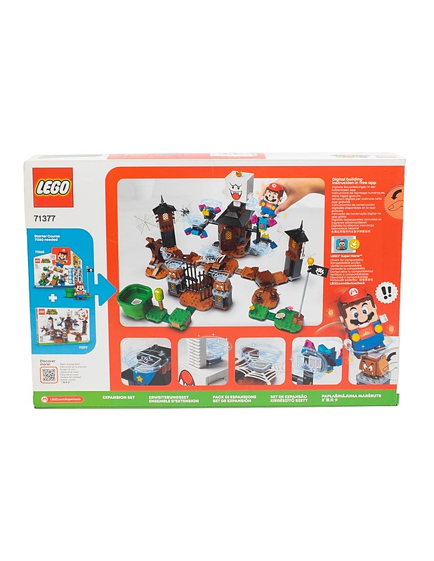 LEGO 71377 Super Mario: King Boo and the Haunted Yard laajennussarja - Lasten lelut - 10105481731 - 0