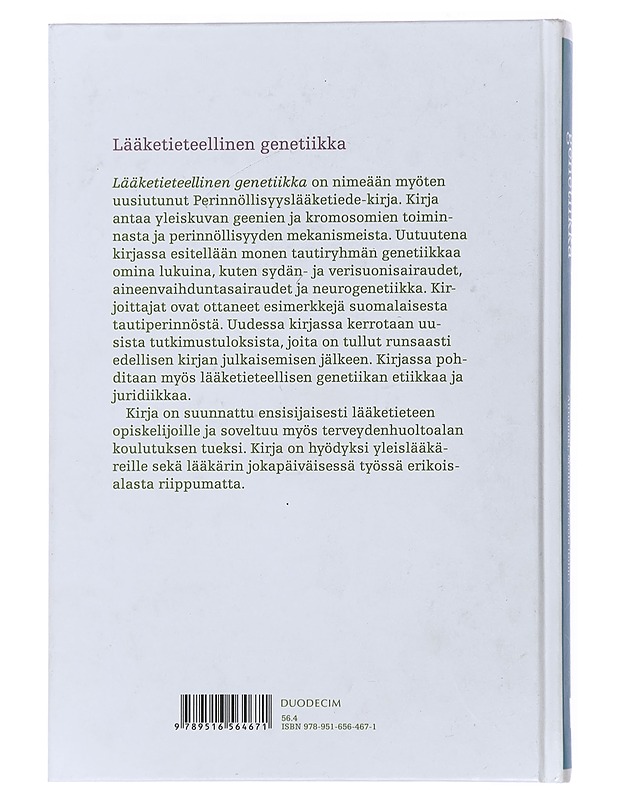 Lääketieteellinen genetiikka - Aittomäki, Kristiina - Tietokirjat ja oppaat - 10105481741 - 1