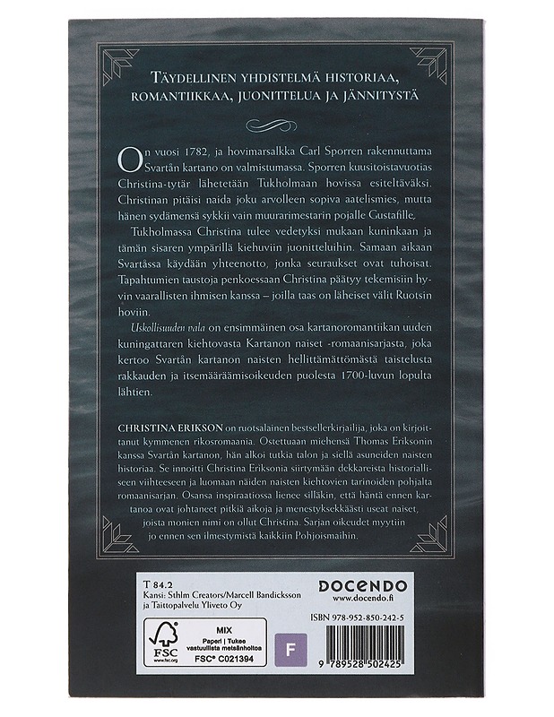 Uskollisuuden vala (Pokkari) - Erikson, Christina - Romaanit ja novellit - 10105481775 - 1