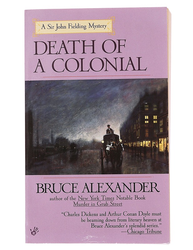 Death of a colonial - Bruce Alexander, signeerattu - Jännitys ja dekkarit - 10105481796 - 0