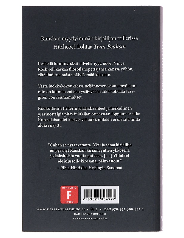 Tyttö ja yö - Musso, Guillaume - Jännitys ja dekkarit - 10105481799 - 1