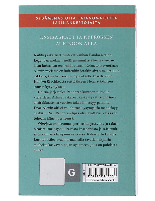 Oliivipuu - Riley, Lucinda - Romaanit ja novellit - 10105481803 - 1