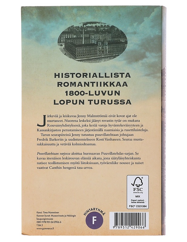 Puuvillatehtaan varjossa - Ann-Christin Antell - Romaanit ja novellit - 10105481804 - 1