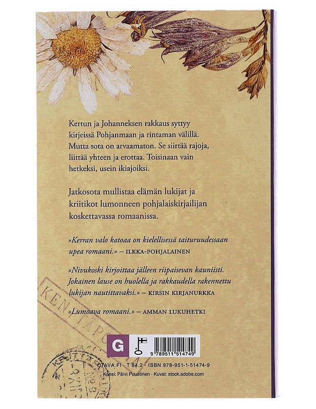 Kerran valo katoaa - Paula Nivukoski - Romaanit ja novellit - 10105481808 - 1
