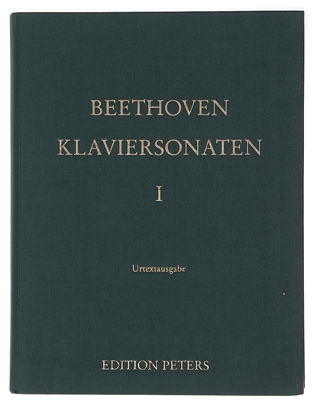 Klaviersonaten I - Ludwig van Beethoven - Musiikki- ja elokuvakirjat - 10105481818 - 0