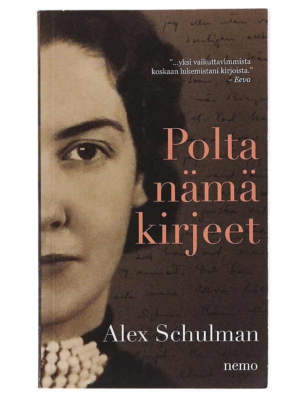 Polta nämä kirjeet - Schulman, Alex - Romaanit ja novellit - 10105481813 - 0