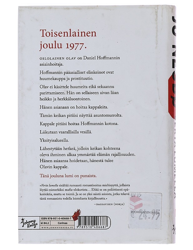 Verta lumella I - Nesbø, Jo - Jännitys ja dekkarit - 10105481816 - 1