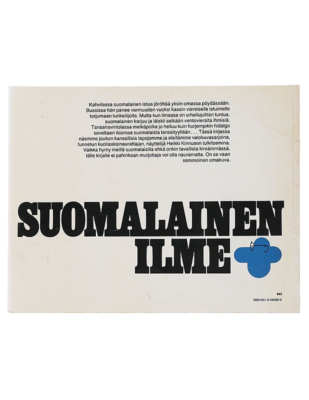 Suomalainen ilme - Huhtamäki, Harri - Historiakirjat - 10105481852 - 1