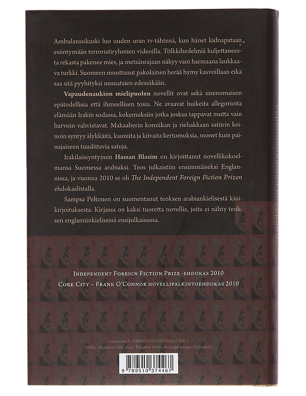 Vapaudenaukion mielipuoli - Blasim, Hassan - Romaanit ja novellit - 10105481842 - 1