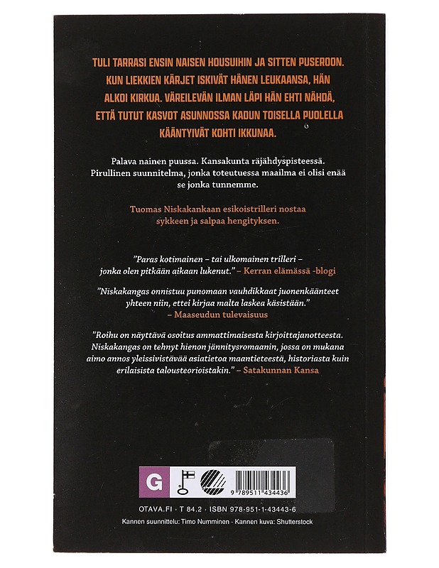 Roihu - Tuomas Niskakangas - Jännitys ja dekkarit - 10105481847 - 1