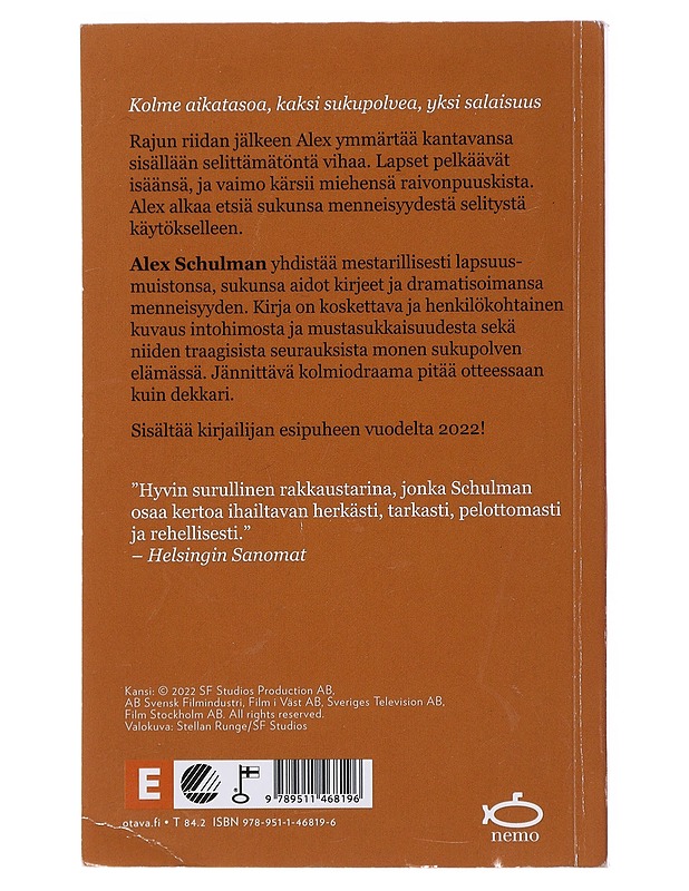 Polta nämä kirjeet - Schulman, Alex - Romaanit ja novellit - 10105481868 - 1