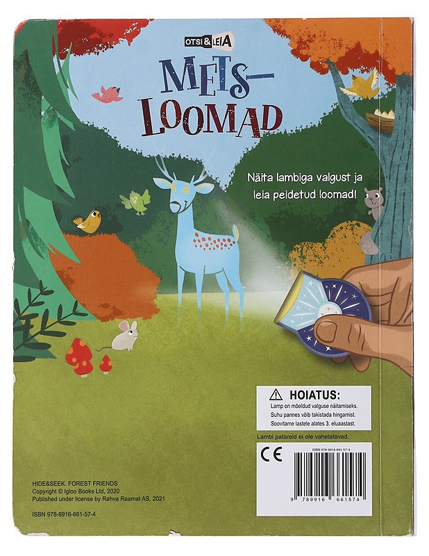 Otsi & Leia: Metsloomad - Lastenkirjat - 10105481884 - 1