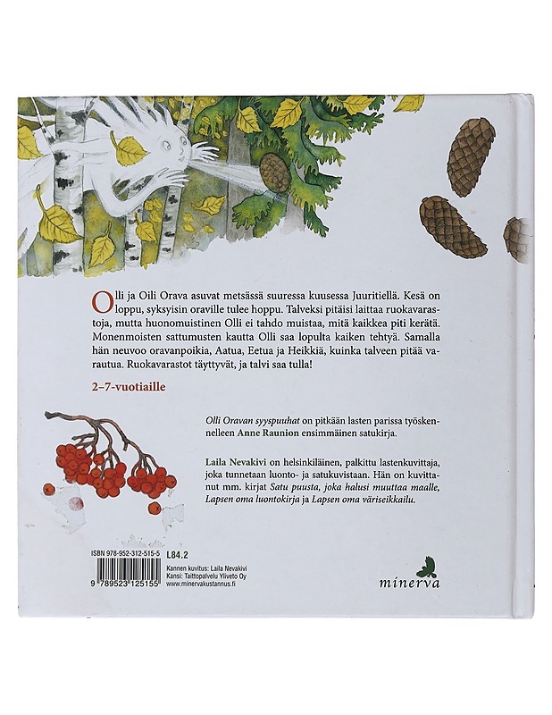 Olli Oravan syyspuuhat - Raunio, Anne - Lastenkirjat - 10105481889 - 1