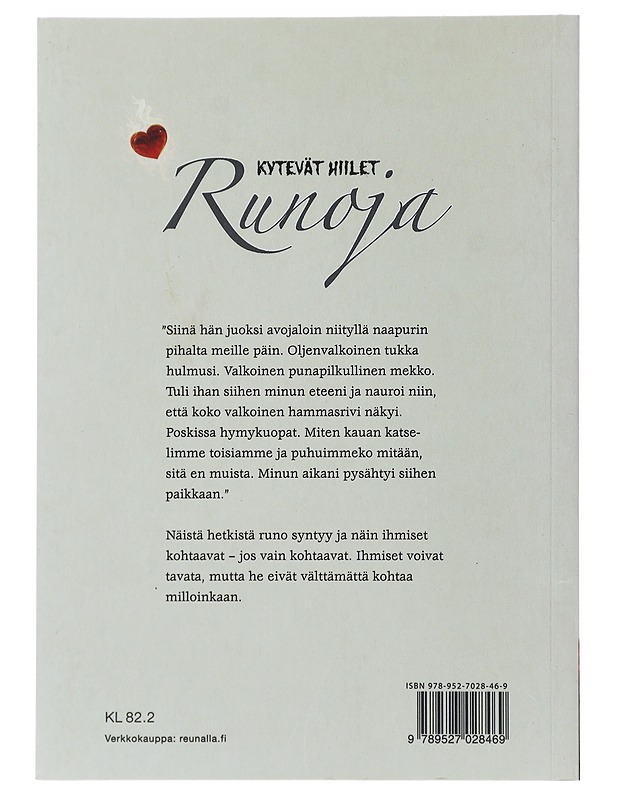 Kytevät hiilet : runoja - Eero Pitkänen - Romaanit ja novellit - 10105481957 - 1