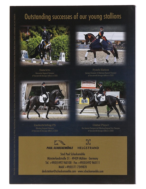 Paul Schockemöhle & Helgstrand: Stallion collection 2021 - Lemmikki- ja luontokirjat - 10105481969 - 1