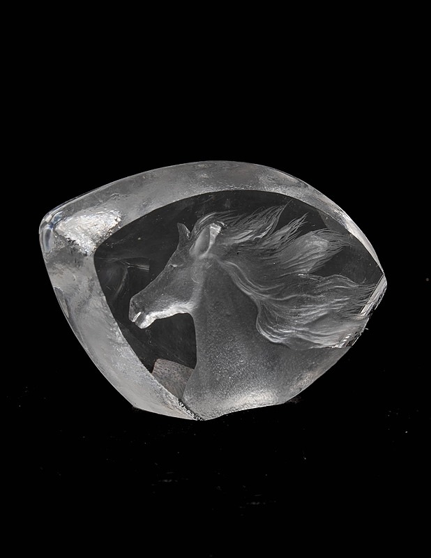 MATS JONASSON lasiveistos - hevonen - Muut sisustustavarat - 10105481989 - 0