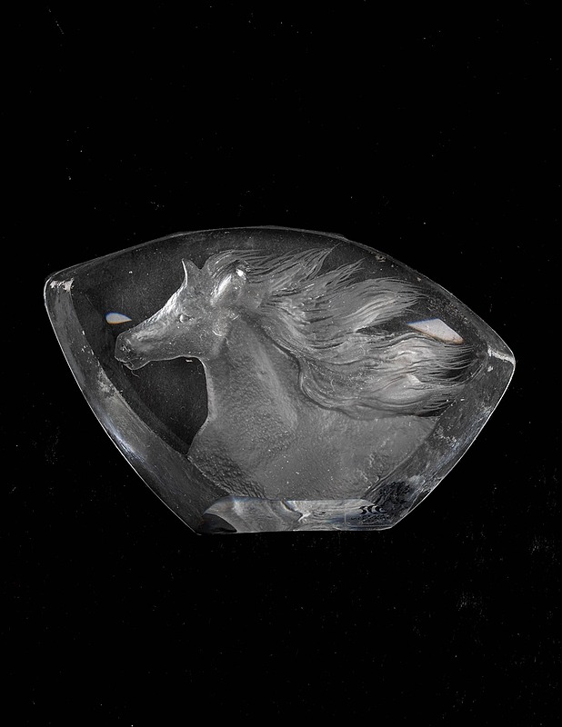 MATS JONASSON lasiveistos - hevonen - Muut sisustustavarat - 10105481989 - 1