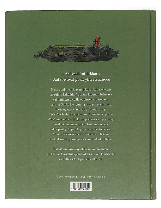 Seitsemän koiraveljestä : koiramainen versio Aleksis Kiven romaanista Seitsemän veljestä - Kunnas, Mauri - Lastenkirjat - 10105482000 - 1