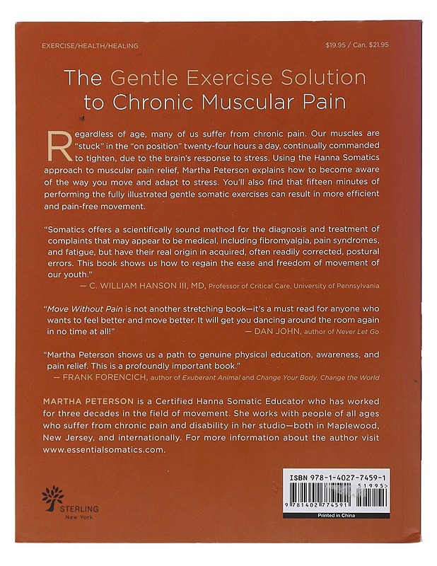 Move Without Pain - Martha Peterson - Hyvinvointikirjat - 10105482006 - 1