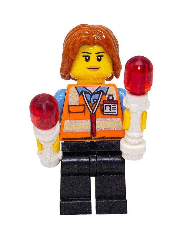 LEGO City Cargo Terminal Worker minifiguuri - Lasten lelut - 10105482008 - 0