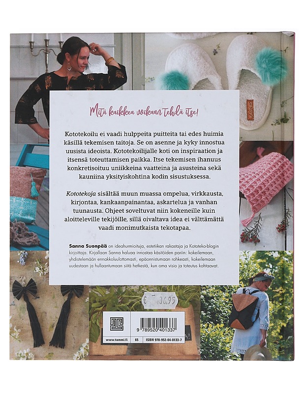 Kototekoja : ihanasti itse tehty - Suonpää, Sanna - Tietokirjat ja oppaat - 10105482018 - 1