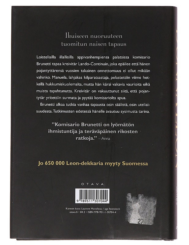 Nuoruuden lähde - Leon, Donna - Jännitys ja dekkarit - 10105482029 - 1