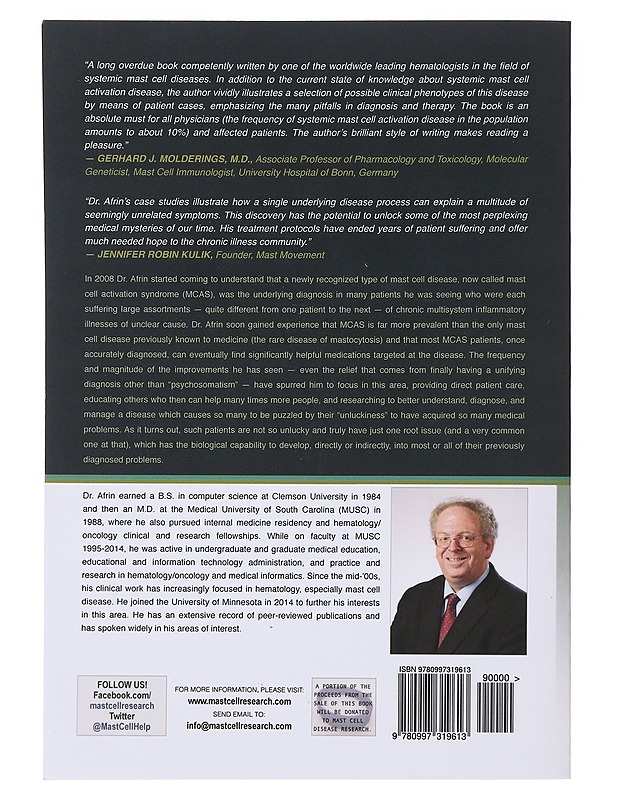 Never bet against Occam : mast cell activation disease and the modern epidemics of chronic illness and medical complexity - Afrin, Lawrence B. - Tietokirjat ja oppaat - 10105482045 - 1