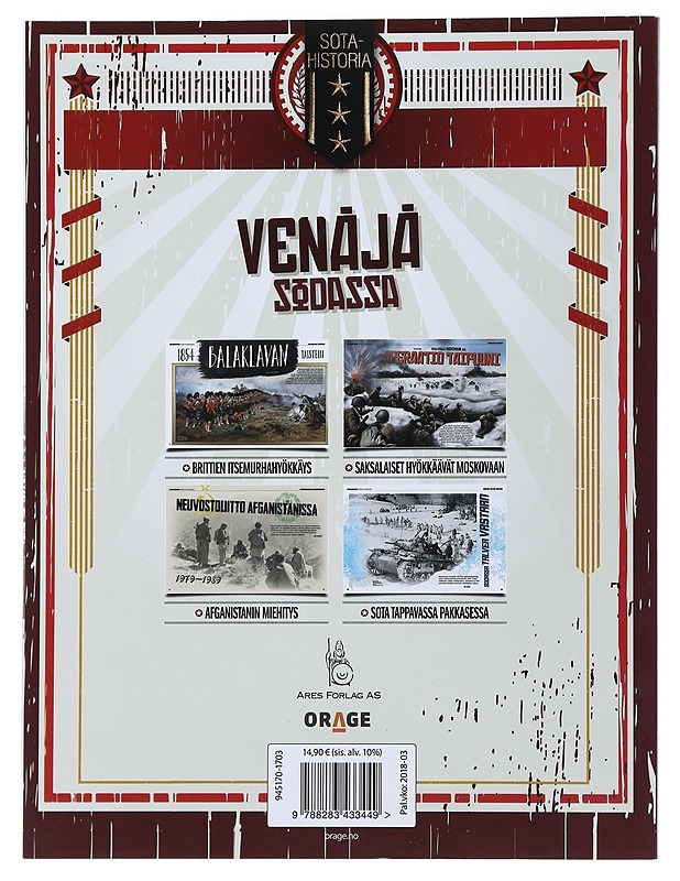 Venäjä sodassa - Olsen, Per Erik - Historiakirjat - 10105482113 - 1