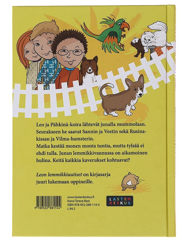 Lemmikkien junamatka - Marttinen, Tittamari - Lastenkirjat - 10105482185 - 1