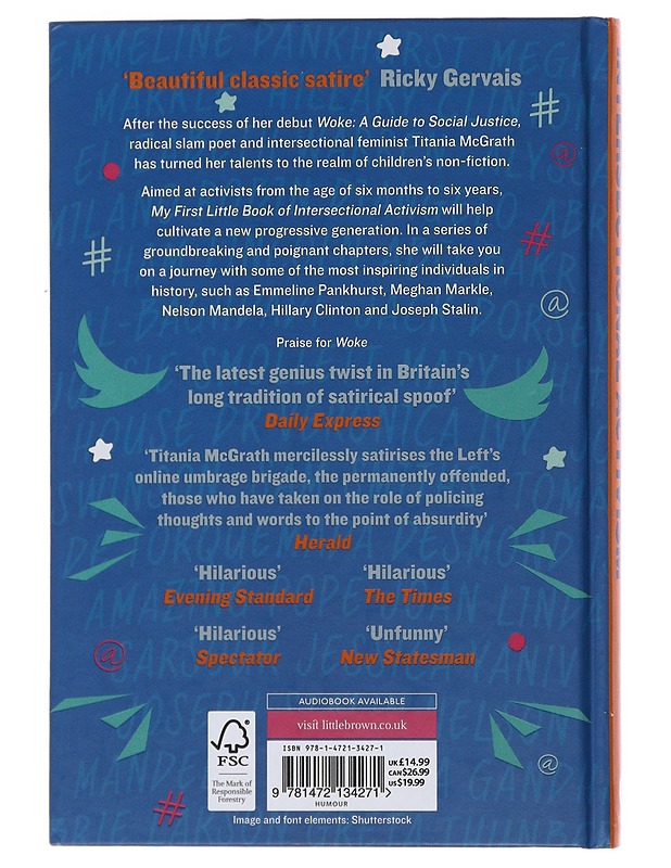 My first little book of intersectional activism - Titania McGrath - Tietokirjat ja oppaat - 10105482214 - 1