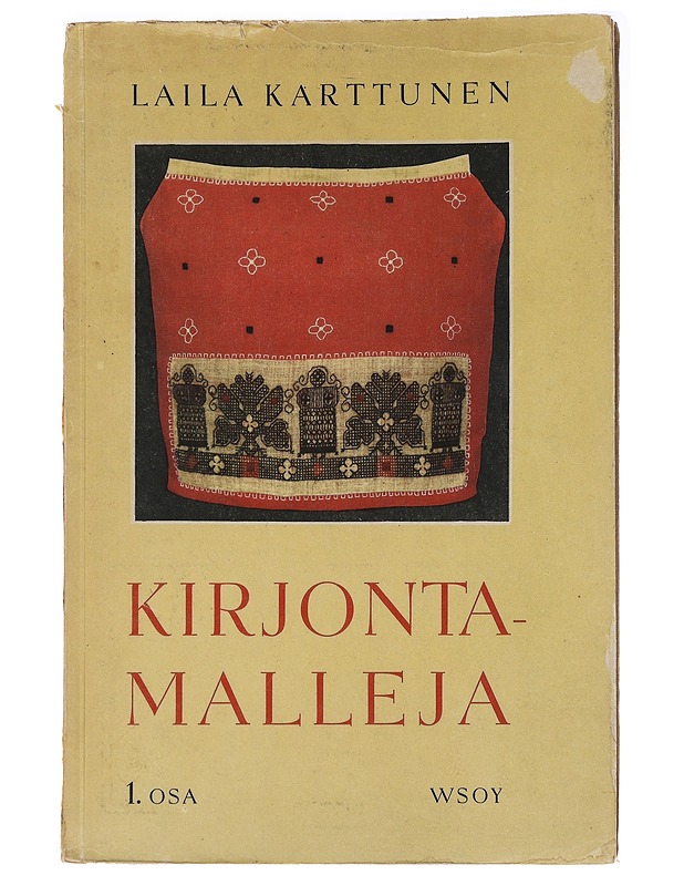 Kirjontamalleja 1. osa - Karttunen, Laila  - Tietokirjat ja oppaat - 10105482218 - 0