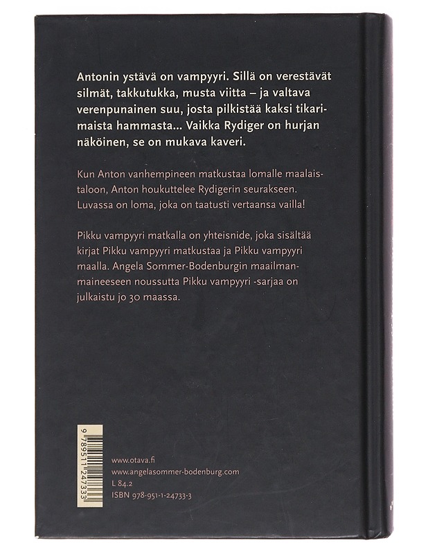 Pikku vampyyri matkalla - Sommer-Bodenburg, Angela - Nuorten kirjat - 10105482226 - 1