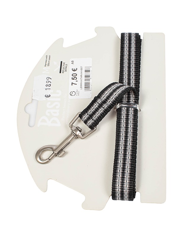 BASIC talutin kissalle 120 cm - Lemmikkitarvikkeet - 10105482231 - 0